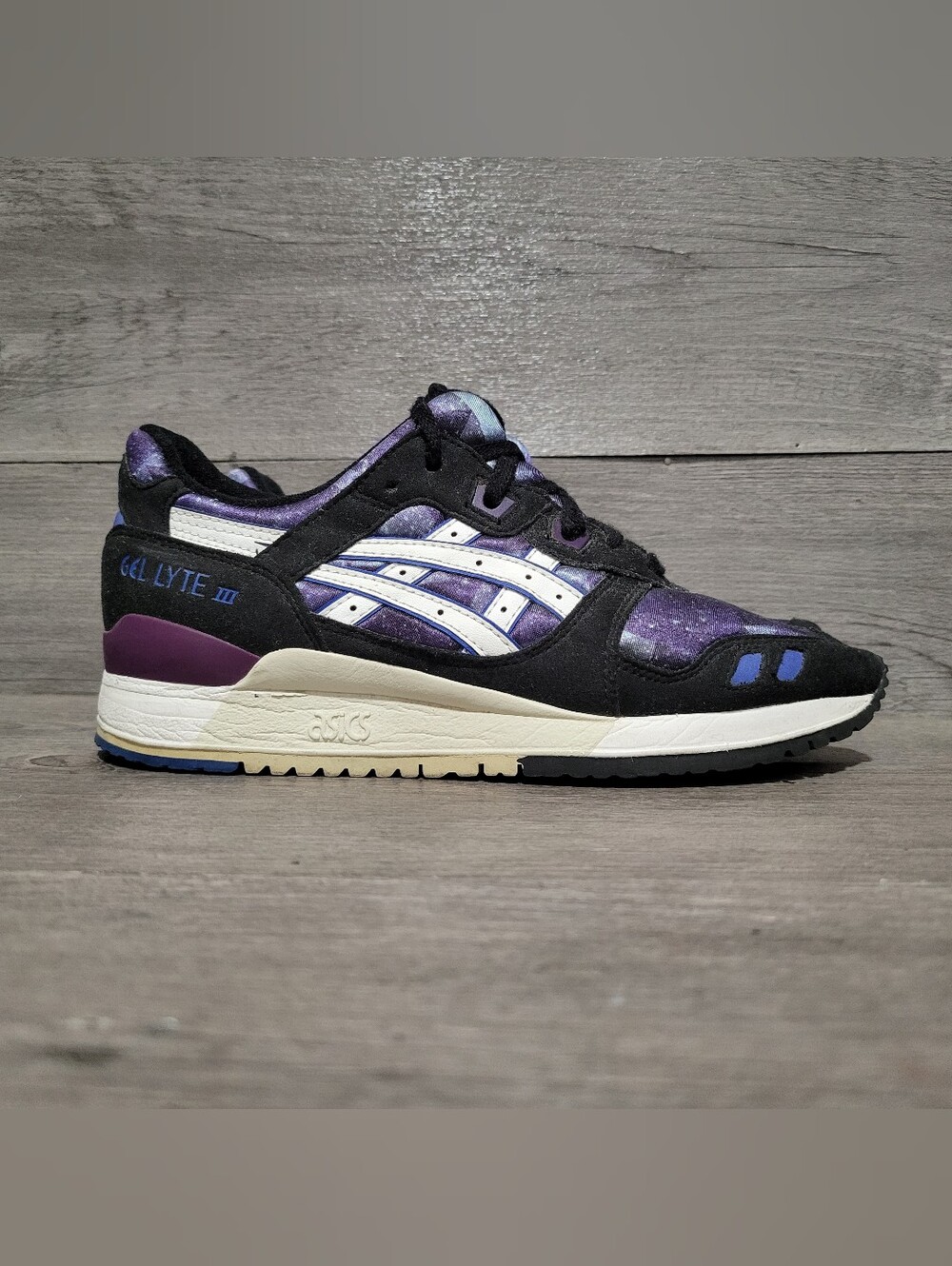 ASICS Gel-Lyte III 3 Galaxy Womens Size 8.5 Monaco Blue Shoes